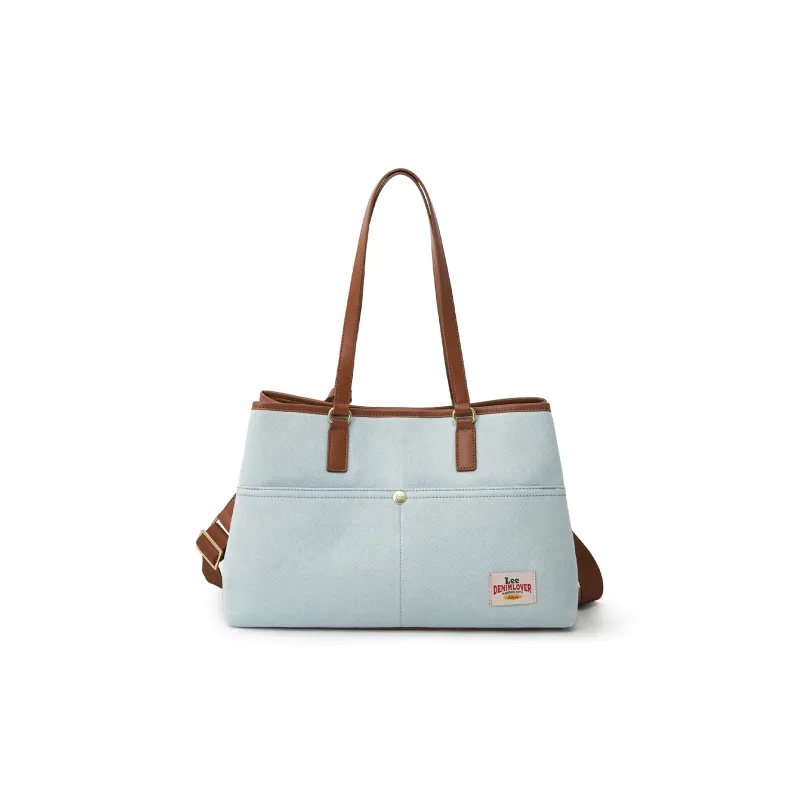 Lee Fabric Crossbody Handbag, Shoulder Bag Regular Women's Light Blue-4