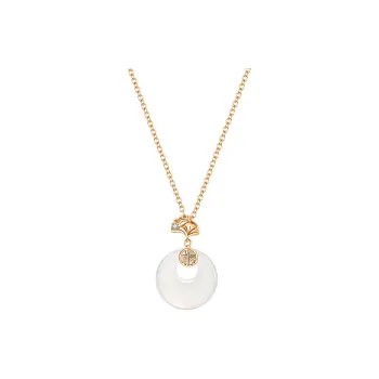 Branded Jewelry Natural Chalcedony Necklaces Women's
