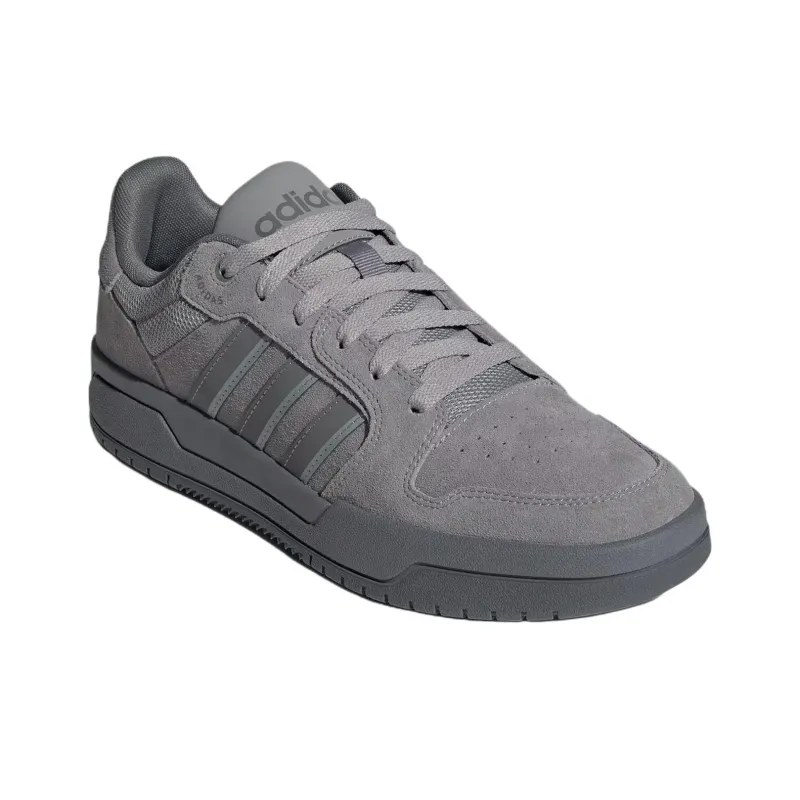 Adidas ENTRAP Anti Slip Wear Resistant Low Top Skateboard Shoes Unisex Gray-2