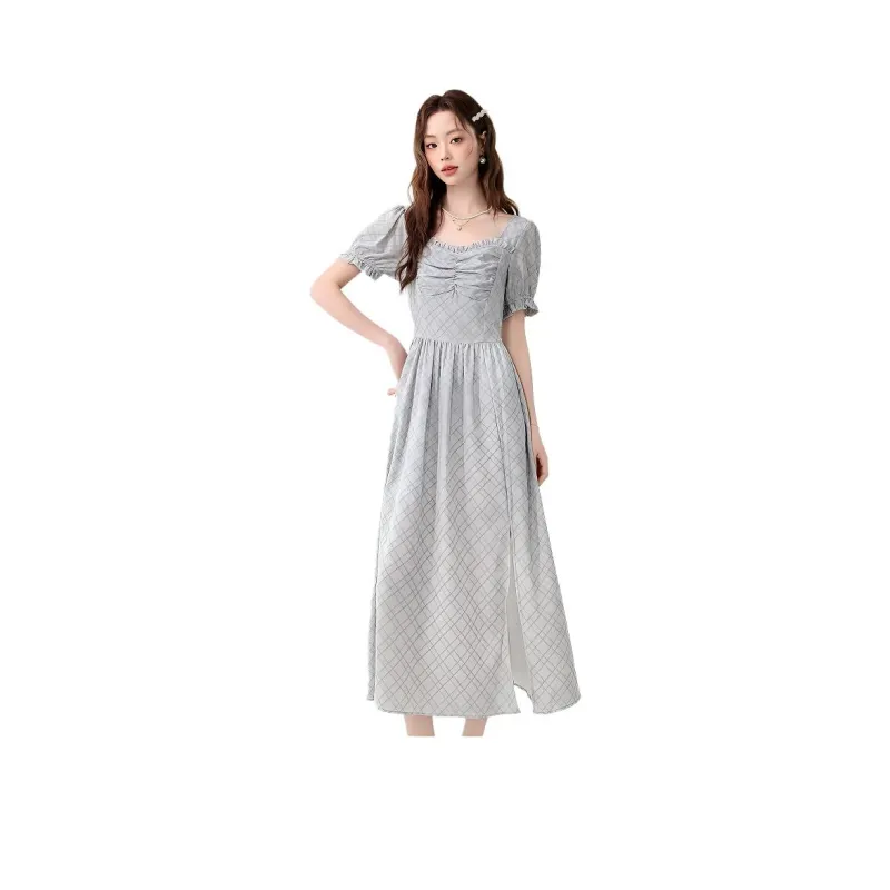 Mu Xiao Xin Short Sleeved Dress Women's-0