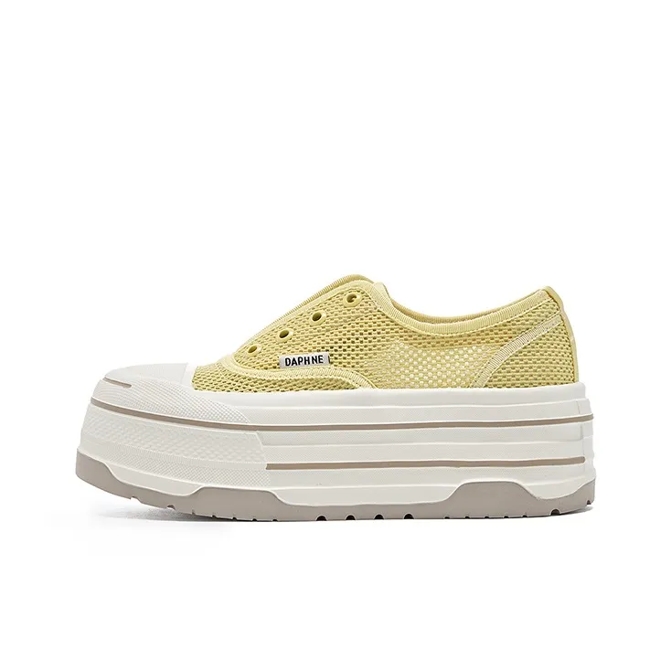DAPHNE Anti Slip Wear Resistant Low Top Skateboard Shoes Women's-10