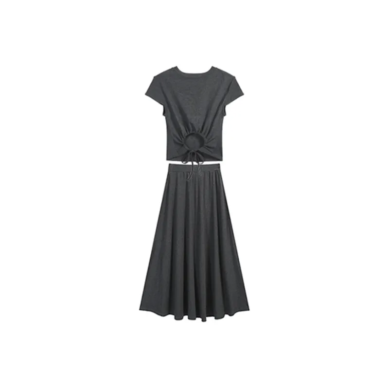 COVT Two Piece Skirt Sets Women's-1