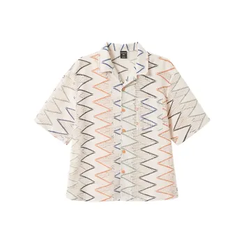 WAYNEXZAVIER Shirts Men Apricot