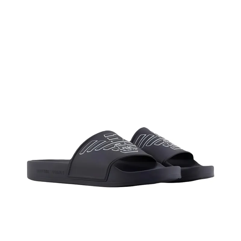EMPORIO ARMANI Slide Slippers Men's Black-2