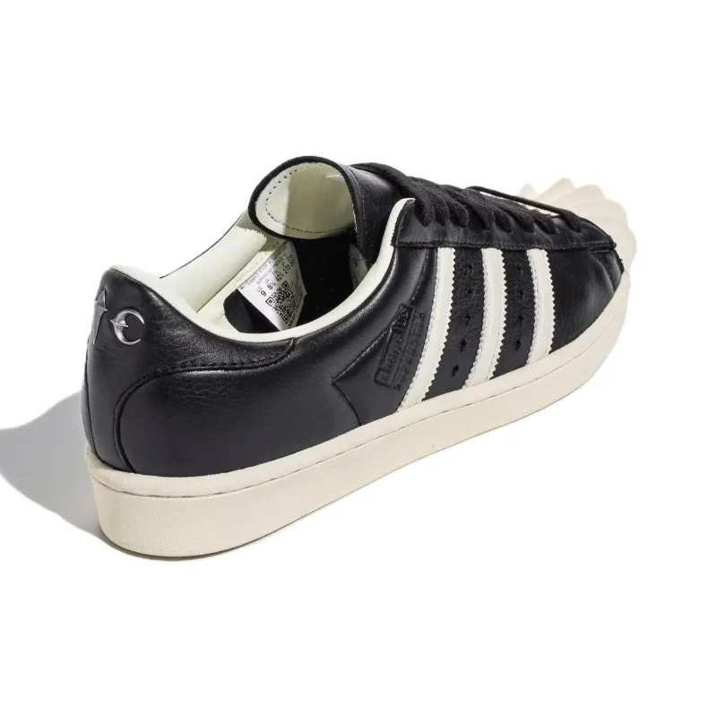 THUG CLUB x Adidas Originals SUPERSTAR Anti Slip Wear Resistant Low Top Skateboard Shoes Unisex Black White-5