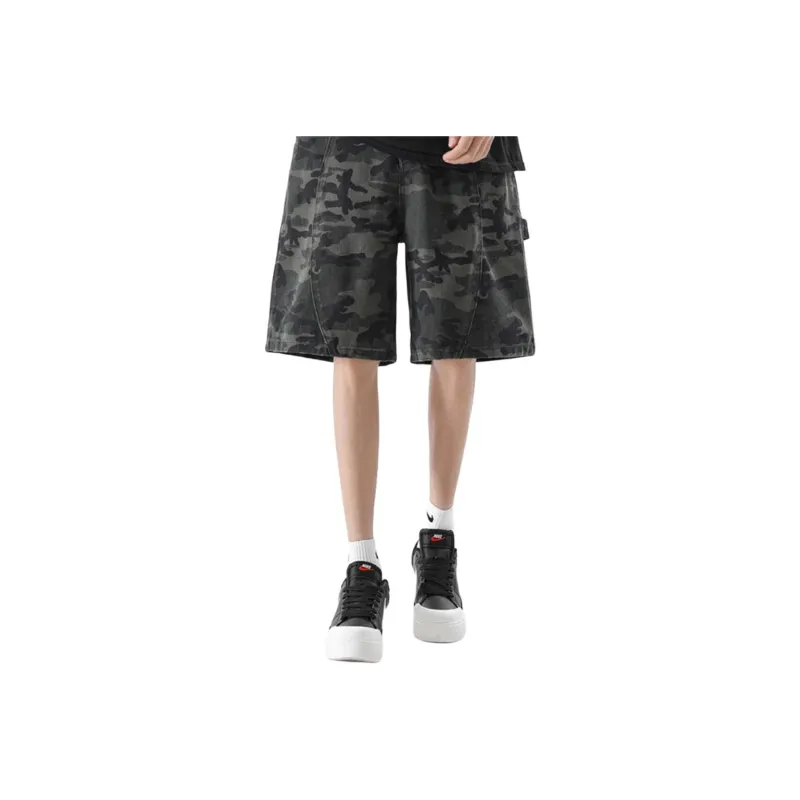 CORNILOT Cargo Shorts Unisex Camouflage-3