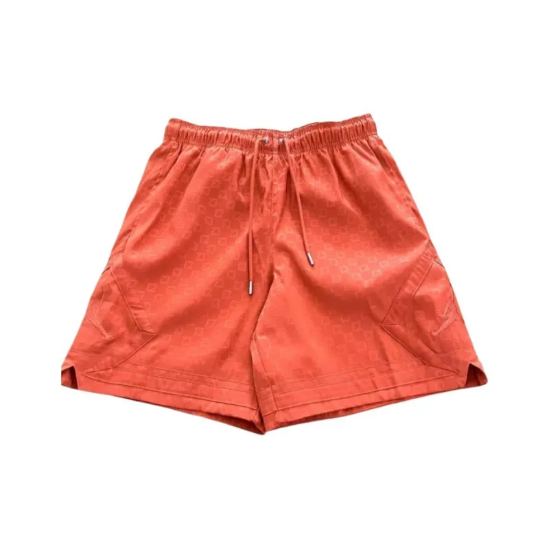 Jordan Air Casual Shorts Men's Orange-0