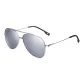 Silver Frame with Mirrored Lens Mirror Finish