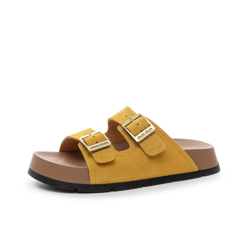 Help Rubber Sole Cut Out Odor Resistant Quick Dry Slide Slippers Women's-4