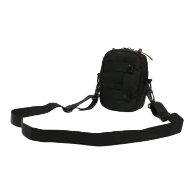 GREGORY Nylon Shoulder Bag, Crossbody Bag Trumpets Unisex Black-3