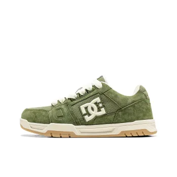 DC Shoes Slip Resistant Shock Absorbers With Abrasion Resistant Properties Low Top Skateboard Shoes Men's Tundra Forest