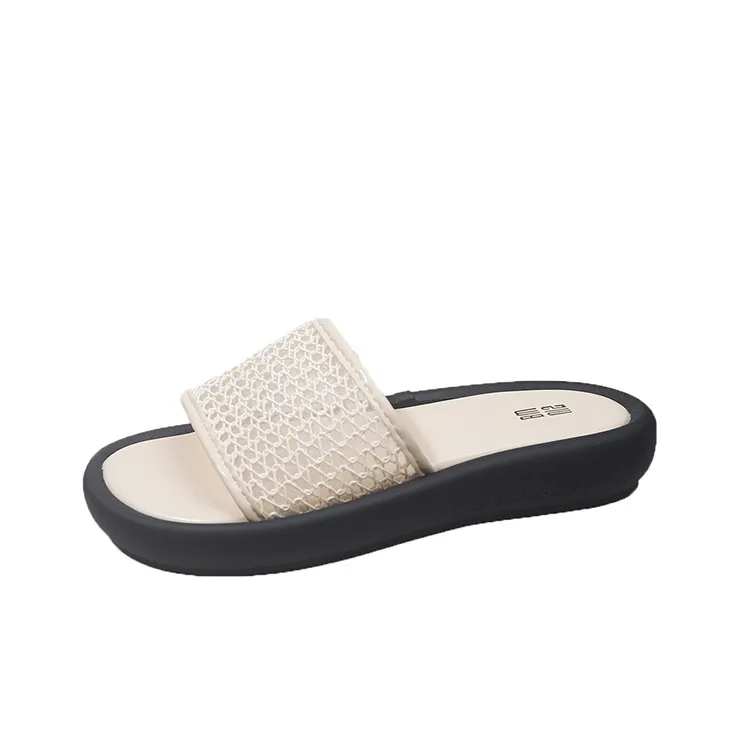 AFJI Rubber Sole Abrasion Resistant Slide Slippers Women's-10