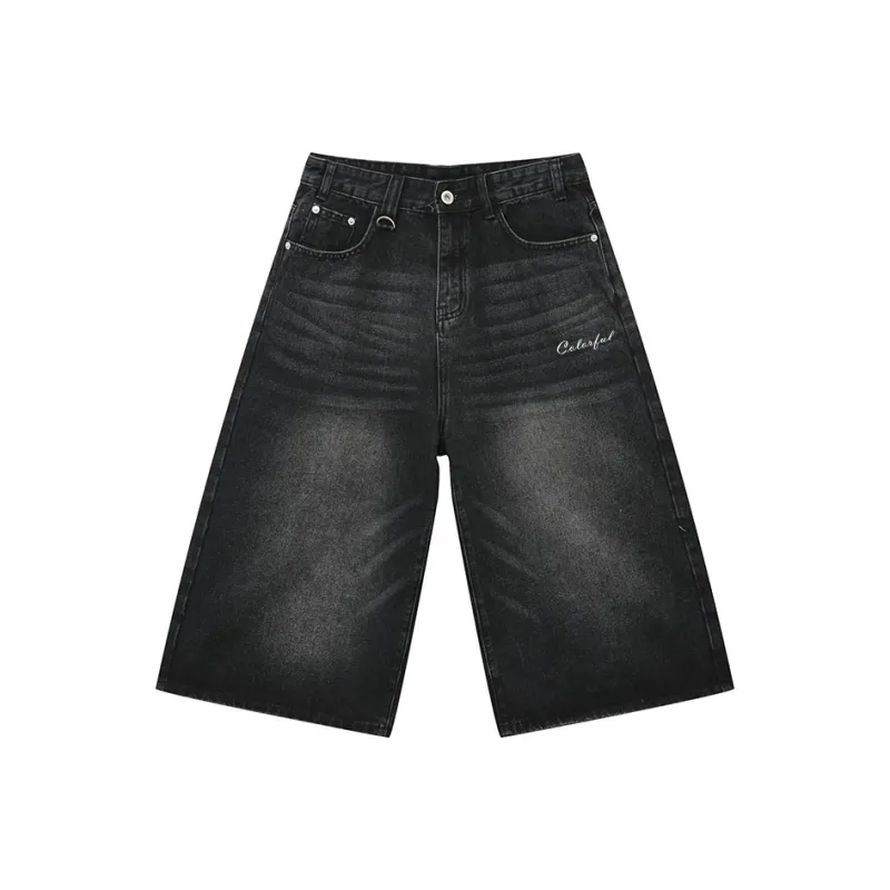 Colorful Creations Denim Shorts Unisex-6