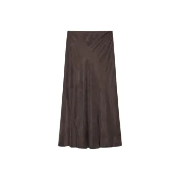 ZARA Casual Long Skirts Women's Brown