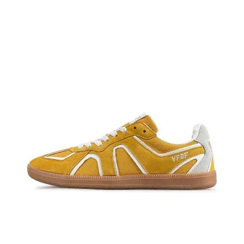 VFDF Lightweight, Slip Resistant, And Breathable Low Top Skateboard Shoes Unisex Ginger Yellow