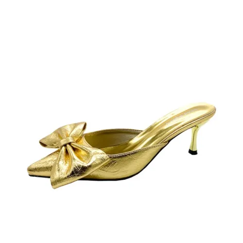 LXVB Slip Resistant Closed Toe Slippers Women's