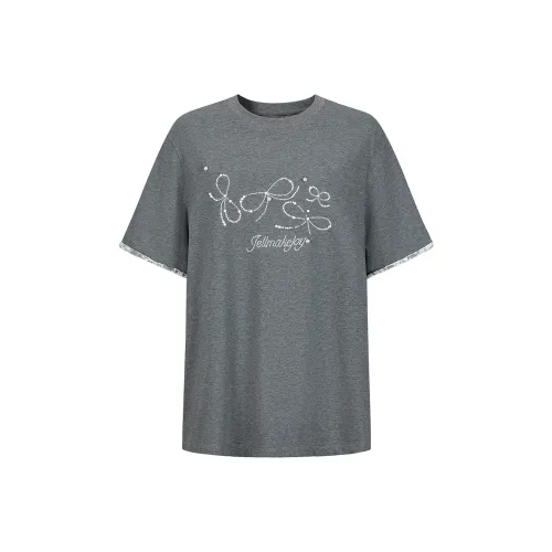 JZ. ANNAKRO T Shirts Women's Gray