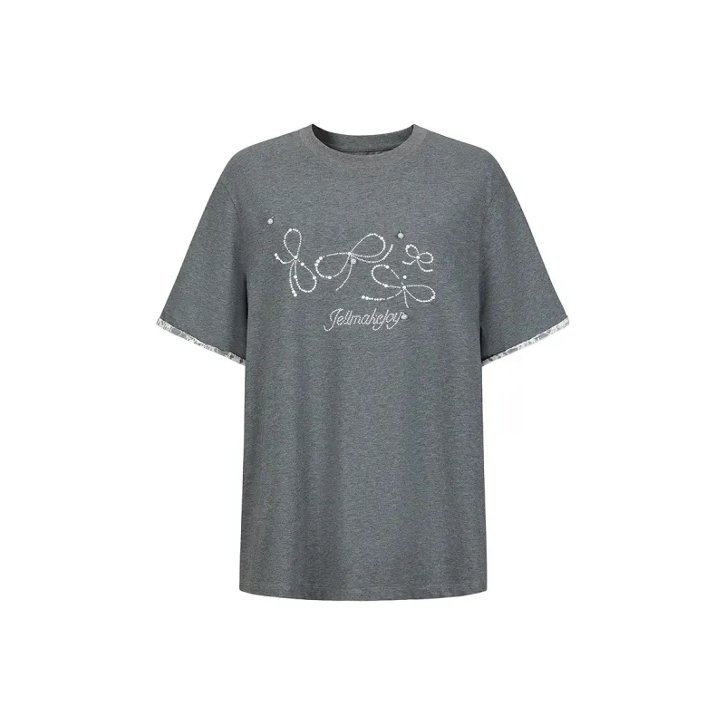JZ. ANNAKRO T Shirts Women's Gray-0