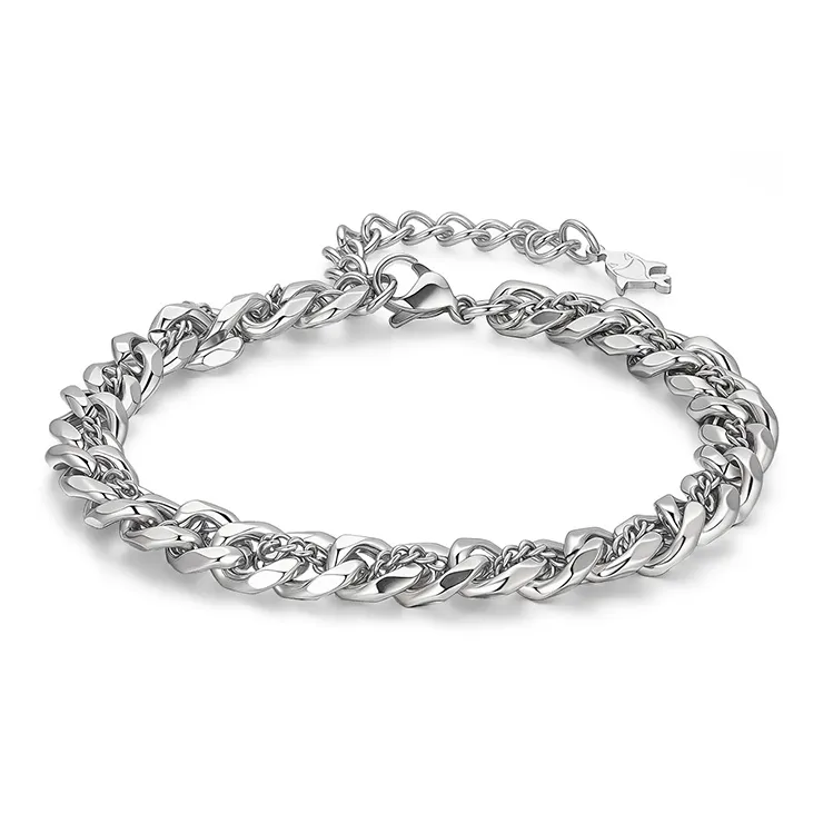 FAIRWHALE Titanium Steel Bracelets Unisex-0