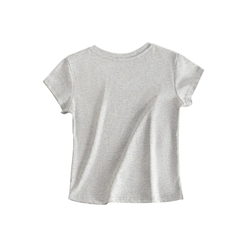 TOUCH T Shirt Women's Light Gray-1