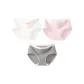 3-Pack (Pink+Heather Gray+White)