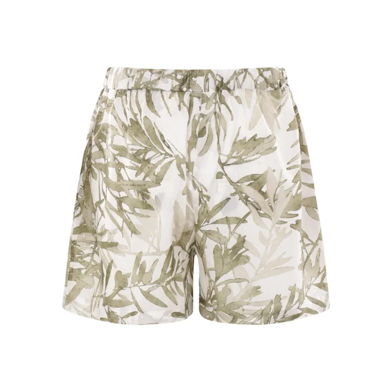 Brunello Cucinelli Casual Shorts Women's Green-1