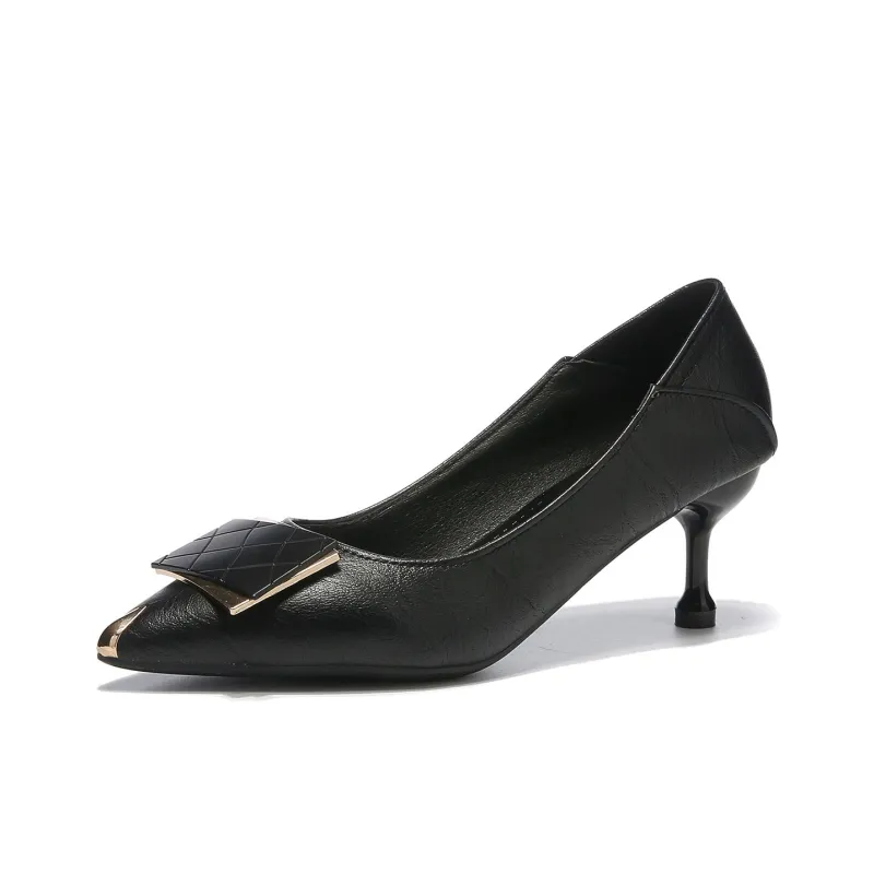 Medd Chunky Heel High Heels Women's-0
