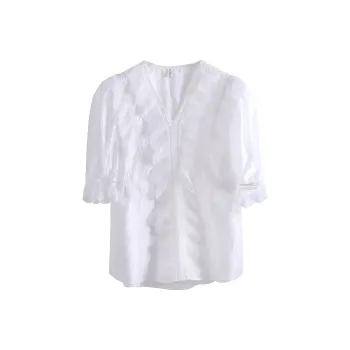 OZVO Shirts Women's White