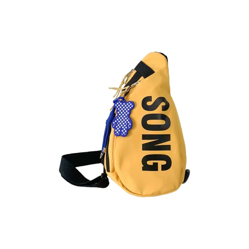 O'ROTA Oxford Sling Bag Regular Unisex Light Blue/White/Klein Blue/Yellow/-1