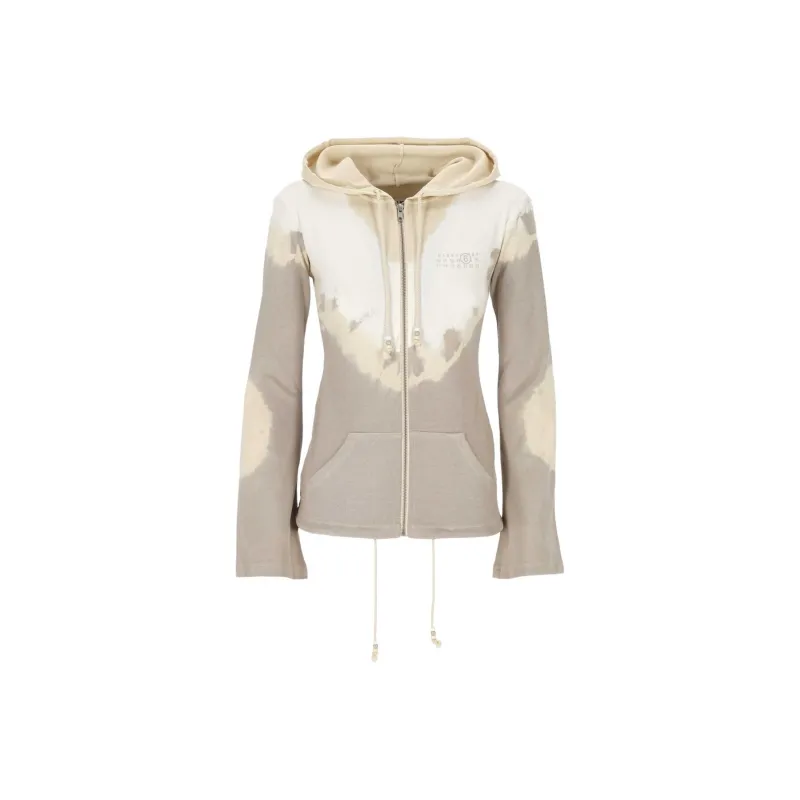 MM6 Maison Margiela Tie dye Zip up Hoodie-0