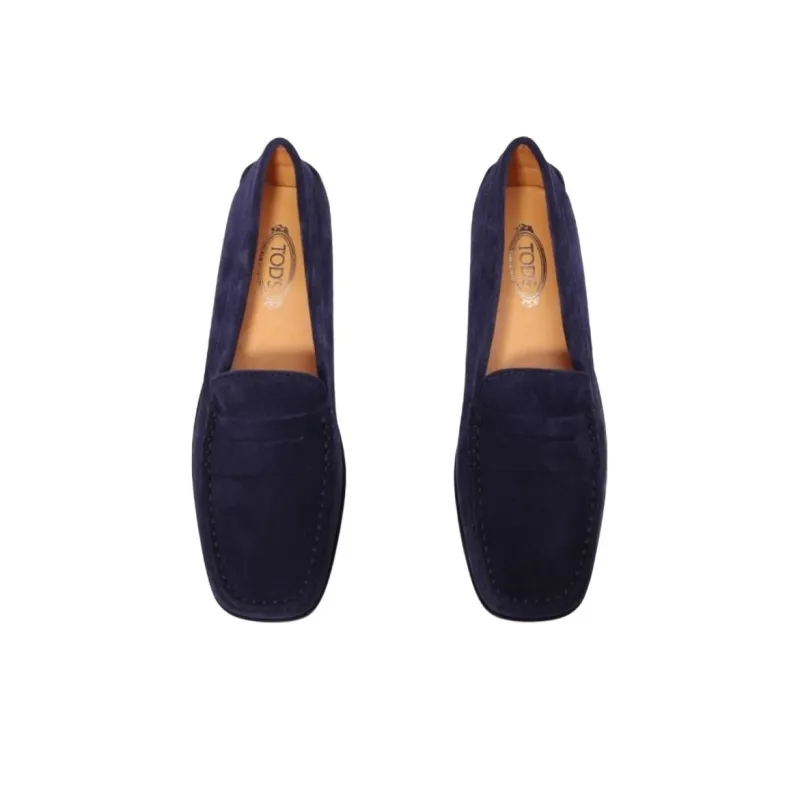 TOD'S City Gommino Loafers Men's Blue-4