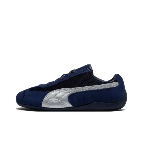 PUMA Speedcat Anti Slip Wear Resistant Low Top Casual Shoes Women's Blue Black