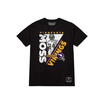 Mitchell & Ness Randy Moss T Shirt Men's Black