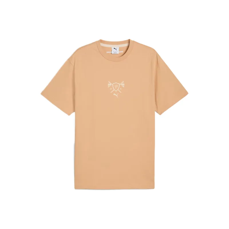 PUMA PorscheLifestyle T Shirt Men's Light Orange-0