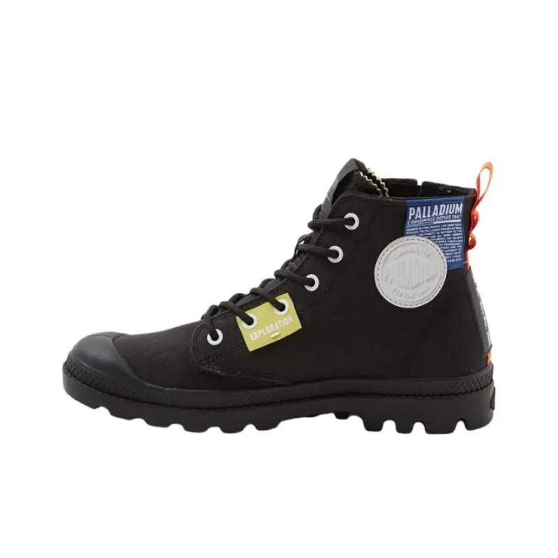 Palladium Pampa Ankle Boots Unisex Black-1