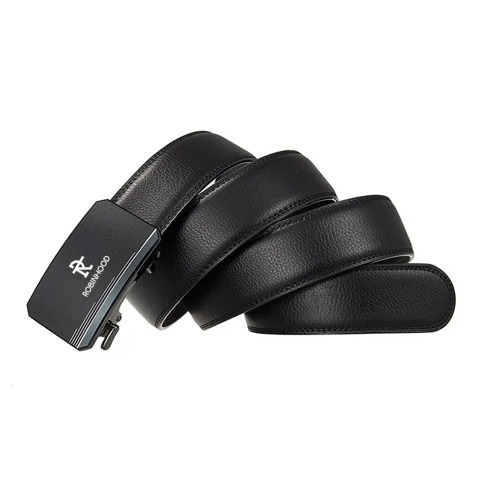 ROBINHOOD Cow Leather Belts Men's Width 3.5CM-2