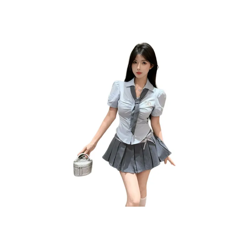 ZCDECO Two Piece Skirt Sets Women's-0