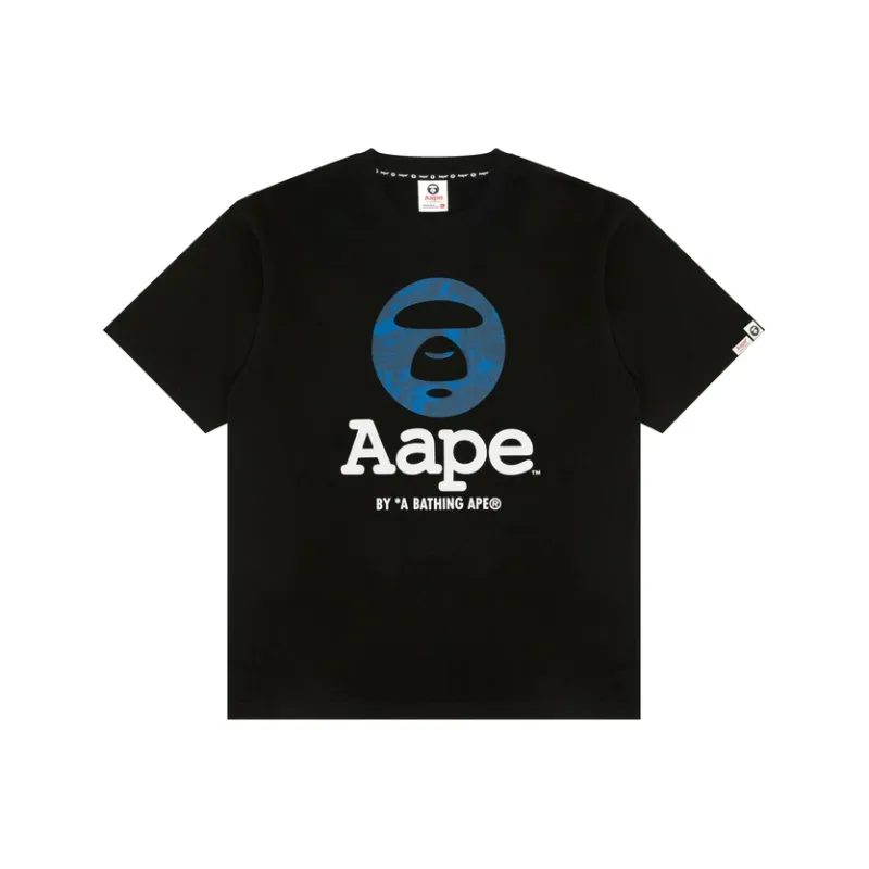 Aape Logo print T shirt-2