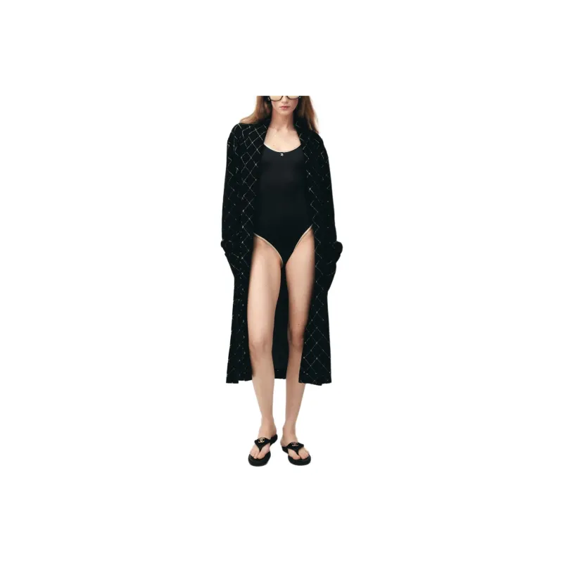 CHANEL One piece Swimsuit Women's Black-0