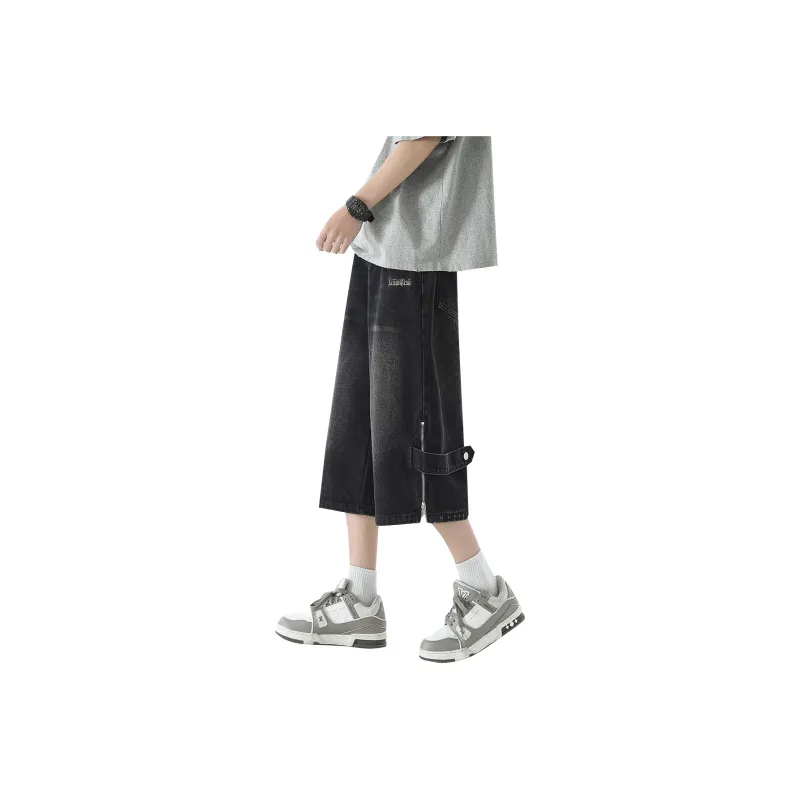 Double Dealer Denim Shorts Unisex-1