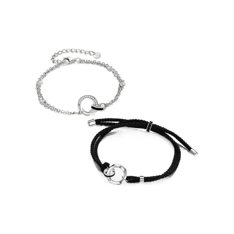 ICEKID S925 Silver Bracelets Unisex-2