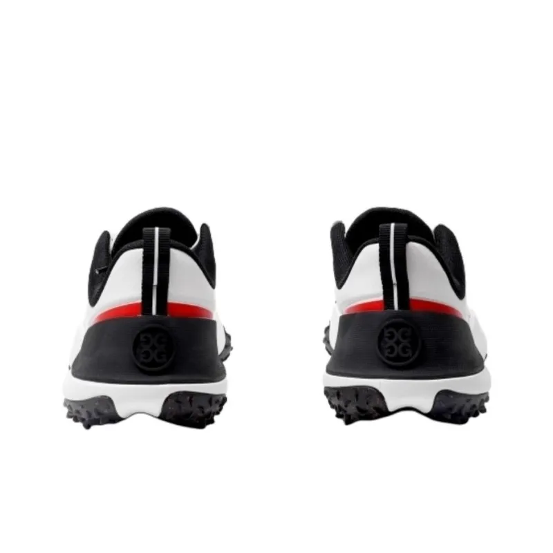 GFORE Slip Resistant, Abrasion Resistant, Waterproof Low Top Golf Shoes Men's Black White-4