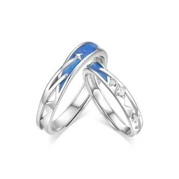 Wylyp 999 Fine Silver Rings Unisex