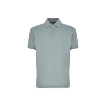 Canali Polo Shirts Men Green