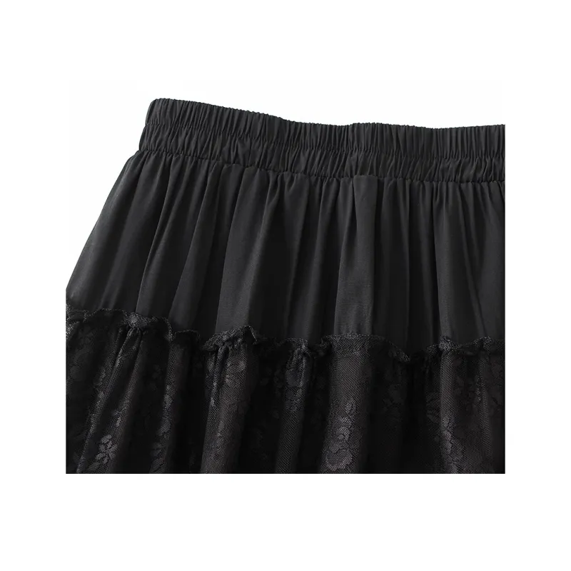 Benhou Casual Long Skirt Women's-11