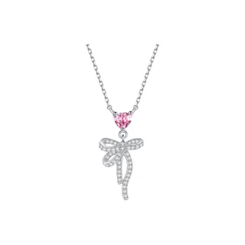 ALI THE FOX S925 Silver Necklaces Women's
