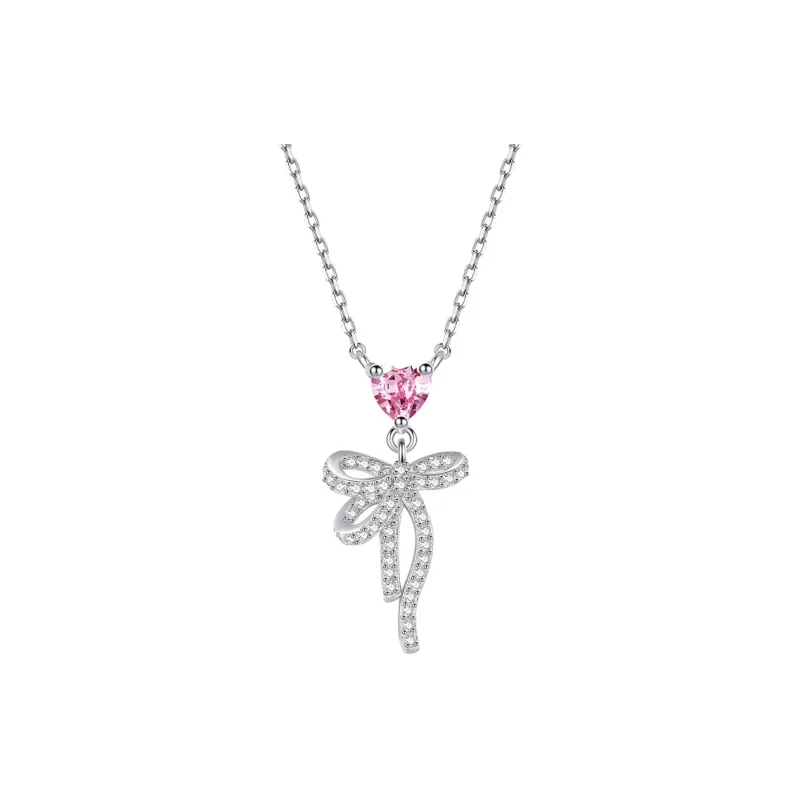 ALI THE FOX S925 Silver Necklaces Women's-0