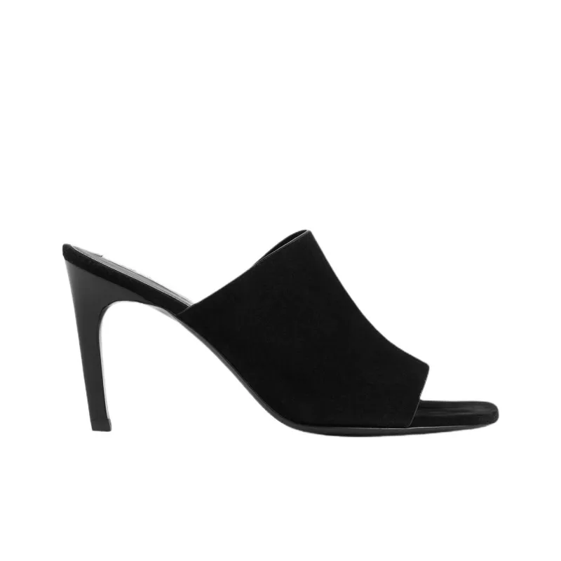 TOTEME Slide Slippers Women's Black-1