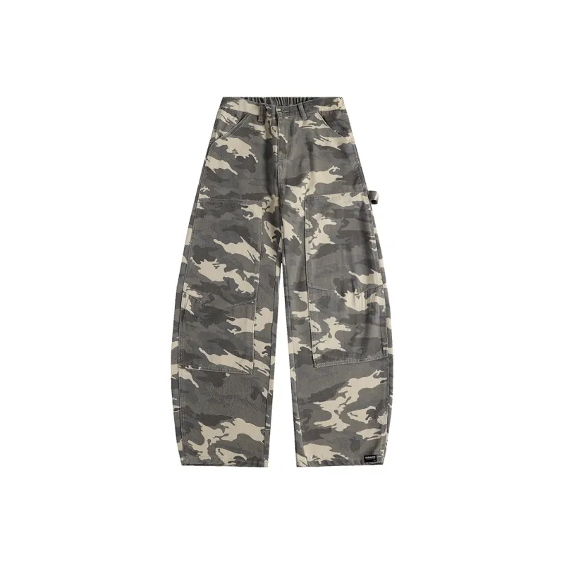ROBINHOOD Jeans Unisex Camouflage Yellow-0