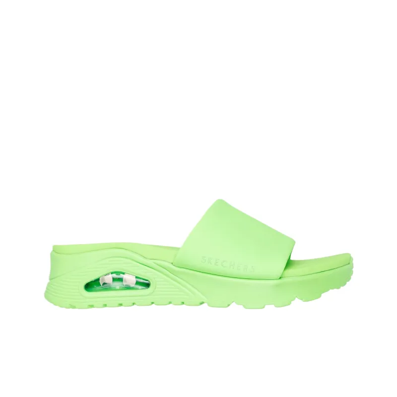 Skechers Uno Slide Slippers Women's Green-1